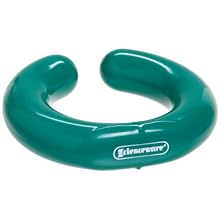 Bel-Art Scienceware 183082000 "C" Shape Open Lead Ring with Vikem Vinyl Coating, 97mm OD x 61mm ID