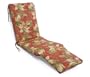 Steamer Chair Cushion, Olive, Brick, Floral