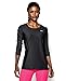 Under Armour HeatGear Long-Sleeve Tee - Women's - Black - M - 1248545-001