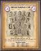 Chicago Cubs 1908 World Series MLB Baseball 13x16 Healy Wall Plaque with Walnut Finish Backing