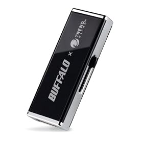 BUFFALO �E�B���X�`�F�b�N�@�\���� USB�������[ �u���b�N 16GB RUF2-JV16GS-BK