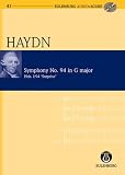 Sinfonie Nr. 94 G-Dur (Hob.I:94) Paukenschlag (Londoner Nr. 3): Für Orchester - Studienpartitur: Eulenburg Study Score (Eulenburg Audio+Score Series)
