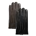 Luxury Lane Men's Thinsulate Lined Lambskin Leather Dress Gloves in Black or Brown
