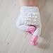 Mille Feuille Baby Girls Ruffle Bum Tights Mary Jane Bow Shoes Black