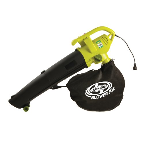Sun Joe SBJ604E Blower Joe Electric Blower, Vacuum and Leaf Shredder