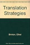 Translation strategies = Estrategias para traducción