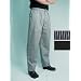 San Jamar P017BK Poly Cotton Executive Pant with 2 Side and 1 Rear Pockets, X-Large, Black