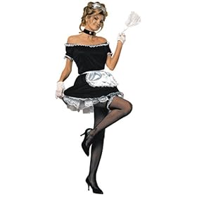 Womens Medium French Maid Costume