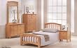 Modern San Marino Twin Bed/ Nightstand/Mirror/Dresser