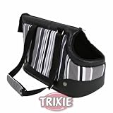 Trixie 36224 Stormy Tasche, Canvas, 38 &times; 22 &times; 24 cm, schwarz/grau/wei&szlig;