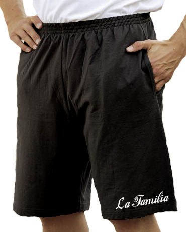 Touchlines Unisex/Herren Bermuda Short La Familia, black, M, H121 Preisvergleich