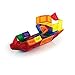 PowerClix Solids Magnetic Building Blocks Set, 94 Piece Magnetic Tiles, STEM Educational Construction Toy