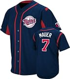 Joe Mauer Minnesota Twins Wind-Up Navy Player Jersey Joe Mauer Minnesota Twins Wind-Up Navy Player Jersey