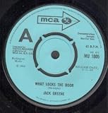 WHAT LOCKS THE DOOR 7 INCH (7" VINYL 45) UK MCA 1968