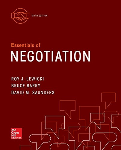 essentials of negotiation