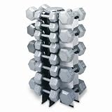 4 Sided Vertical Dumbbell Rack