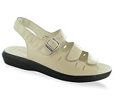 Propet Womens Breeze Walker Wide D Bone Sandals