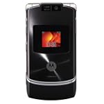 SAVE $120.99 - Motorola RAZR V3xx Unlocked Phone with 3G, MP3/Video Player, and MicroSD Slot--International Version with No Warranty (Licorice Black) $179.00