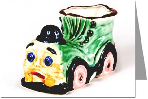 Vintage Kitsch Train Greeting Card Set