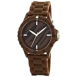 41AZwxNQeTL. SL160  fashion trends for ladies|Breda Womens 2196 Brown Maya Zebra Sport Jelly Watch