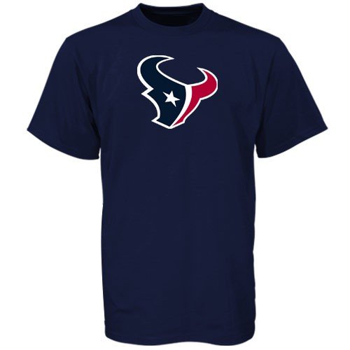 NFL Men's Houston Texans Logo Premier Tee Shirt (Dark Grey Heathered, Medium)