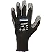 Coated Gloves, M, Black/Gray, PR