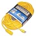 14 Awg Flat Yellow Extension Cord - 100Ft Image