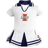Illinois Fighting Illini White Infant One Piece Cheerleader Dress