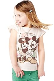 Pure Cotton Minnie & Mickey Mouse T-Shirt