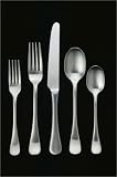 Ginkgo 079914-36105-7 Bergen 5 Piece Place Setting -18/10 Stainless - All Satin Finish