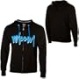 Volcom New Script Black Slim Fit Full Zip Hoodie