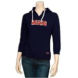 Touch by Alyssa Milano Chicago Bears Ladies Navy Blue Brushed Washed Hoody Sweatshirt