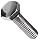 Chrome Plated Steel Hex Bolt