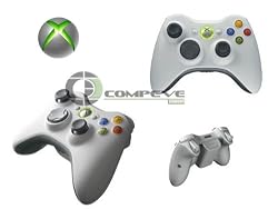 Microsoft Xbox 360 Wireless Controller, Cordless Joystick White