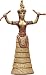 Minoan Snake Goddess Statue from Knossos Palace