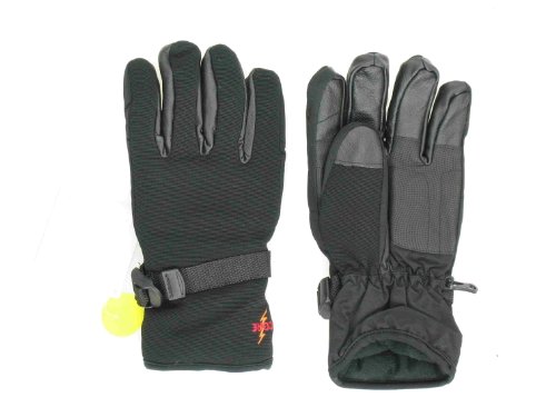 New All Black Core Gloves Men's Size