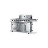 Ducane Meridian 32 Inch 5-Burner Natural Gas Grill W/ Warming Drawer