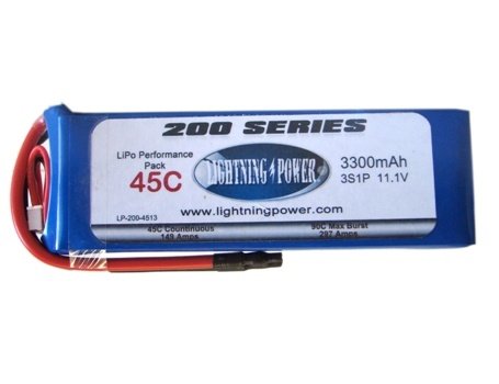 Lightning Power 3300mAh 3S1P 45C Lightning Power 3300mAh 3S1P 45C