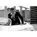 Search : James Dean Movie (White Car) Poster Print - 24x36