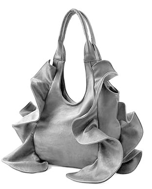 Tremendous Flirty Fun Ruffle Double Handle Oversized Hobo Satchel Purse Handbag Shopper Tote Bag Tremendous Flirty Fun Ruffle Double Handle Oversized Hobo Satchel Purse Handbag Shopper Tote Bag