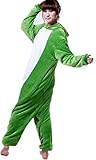 WOWcosplay Cosplay Halloween Romper Costume Party Pajamas Unisex Kigurumi Frog M