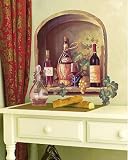 Wallies Murals-Wine Alcove