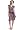 D.E.P.T. Women's Bouguet Stripe Jersey Dress, Midnight Blue, X-Small
