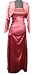 Red Spaghetti Strap Gown with Matching Bolero