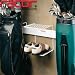 Racor Pro GR-2R Golf Storage Rack with Shelf, White
