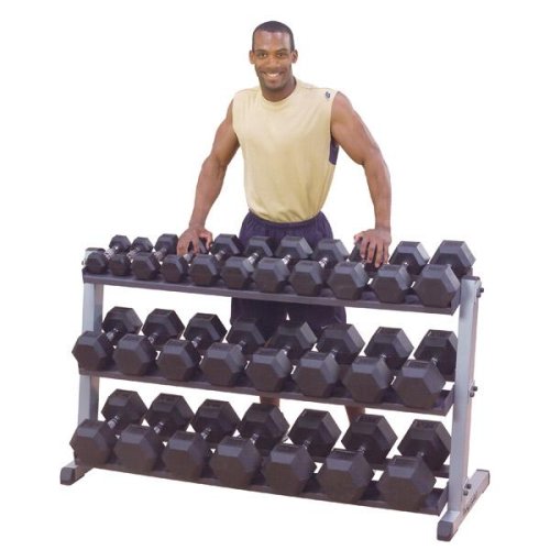 Body Solid GDRT60 Optional 3rd Tier for GDR60 Dumbbell Rack