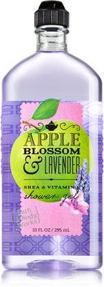 Bath & Body Works Apple Blossom & Lavender Shower Gel 10 Oz.