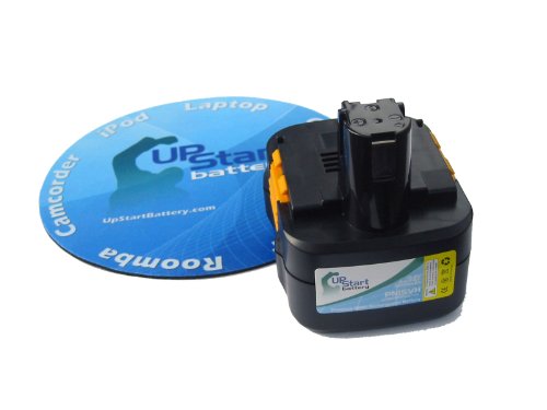 UpStart Battery for Panasonic 15.6 Volt Power Tools. Includes UpStart Battery Mouse Pad. 15.6V. 3500mAh
