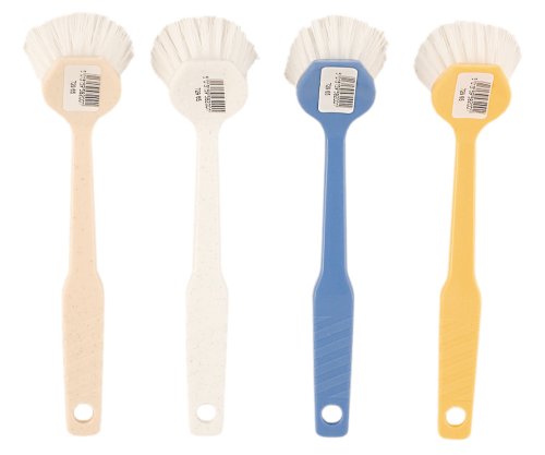 Dish Wash Brush  Small Round Head - assorted colours