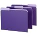 Pendaflex 421013VIO Pendaflex Interior File Folders, 1/3 Cut, Top Tab, Letter, Violet, 100/Box